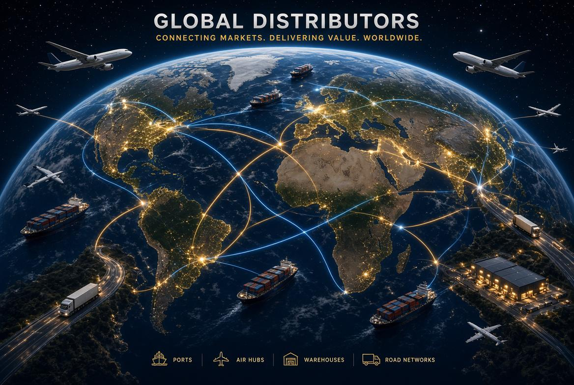 Global distributors — connecting markets worldwide